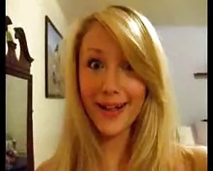 Tóc vàng, cô gái, cô gái tóc vàng xinh xắn, tự bắn